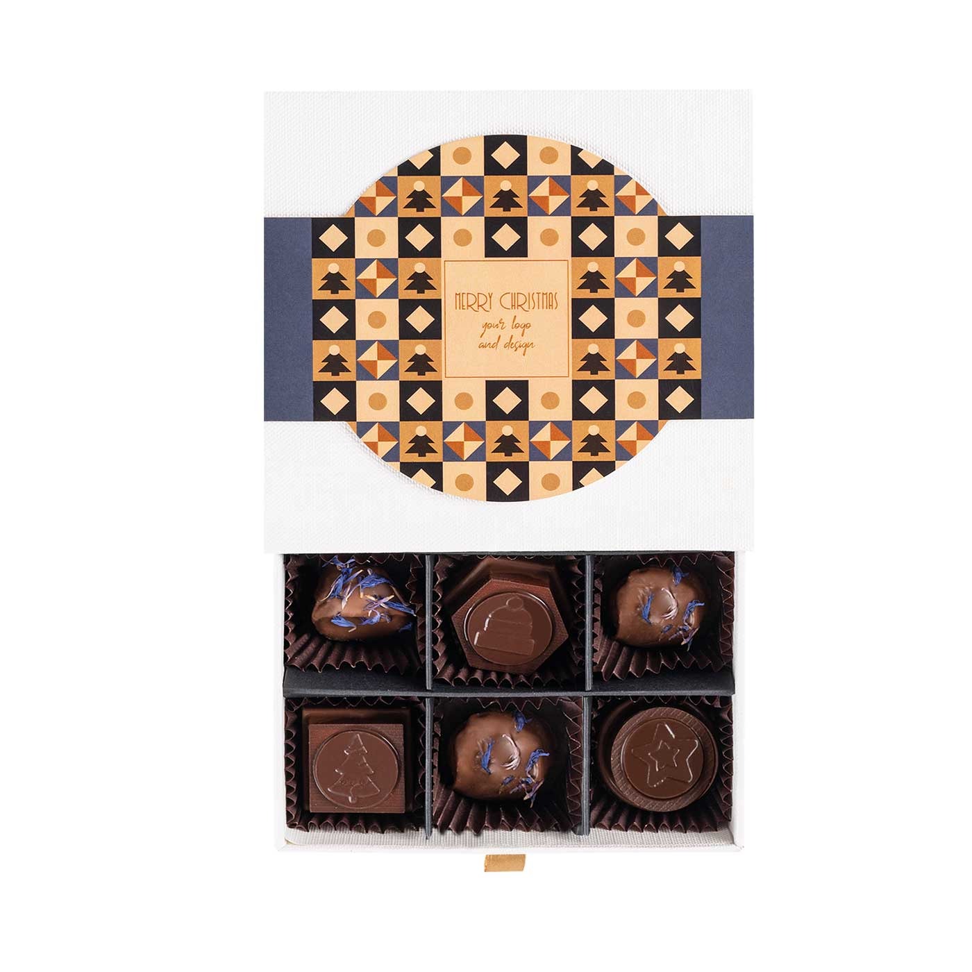 0659XMAS BOMBONIERKA COFFE BLISS productafbeelding