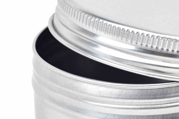 DRA 05.10 Aluminium pot 100 ml – ronde verpakking met schroefdeksel