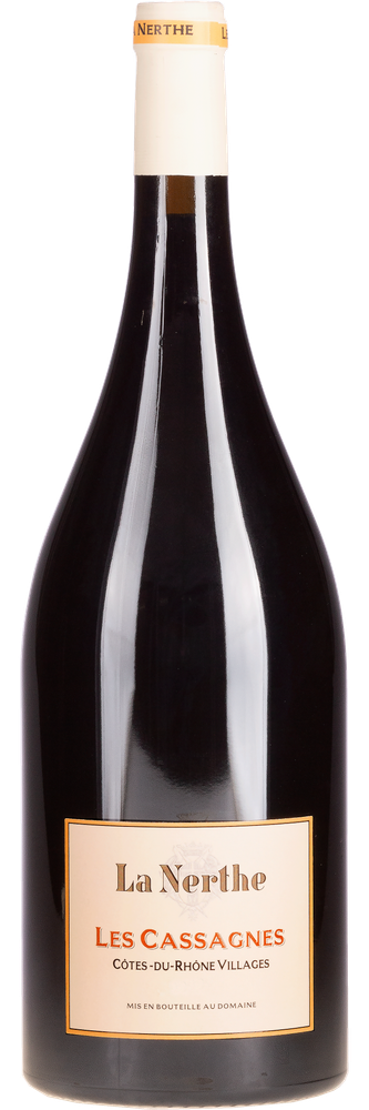 La Nerthe Rhone Les Cassagnes Rouge (bio) Magnum