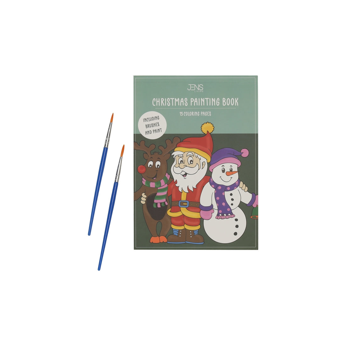 Kids Waterverfboekje Kerst van JENS Living