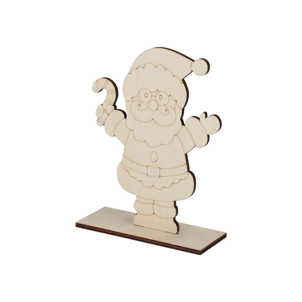 Houten Schilderset Kerstman van JENS Living, productfoto 3