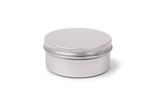 DRA 72.32 Aluminium cosmetic pot 130 ml – ronde verpakking met schroefdeksel