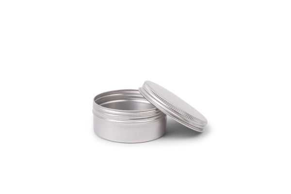 DRA 72.32 Aluminium cosmetic pot 130 ml – ronde verpakking met schroefdeksel