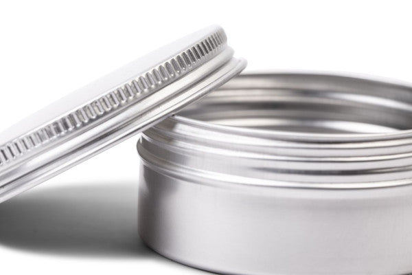 DRA 72.32 Aluminium cosmetic pot 130 ml – ronde verpakking met schroefdeksel