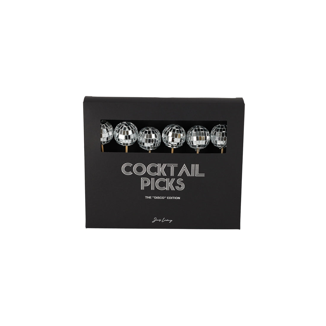 Cocktailprikkers Discoballen, set van 6 van JENS Living, productfoto 3