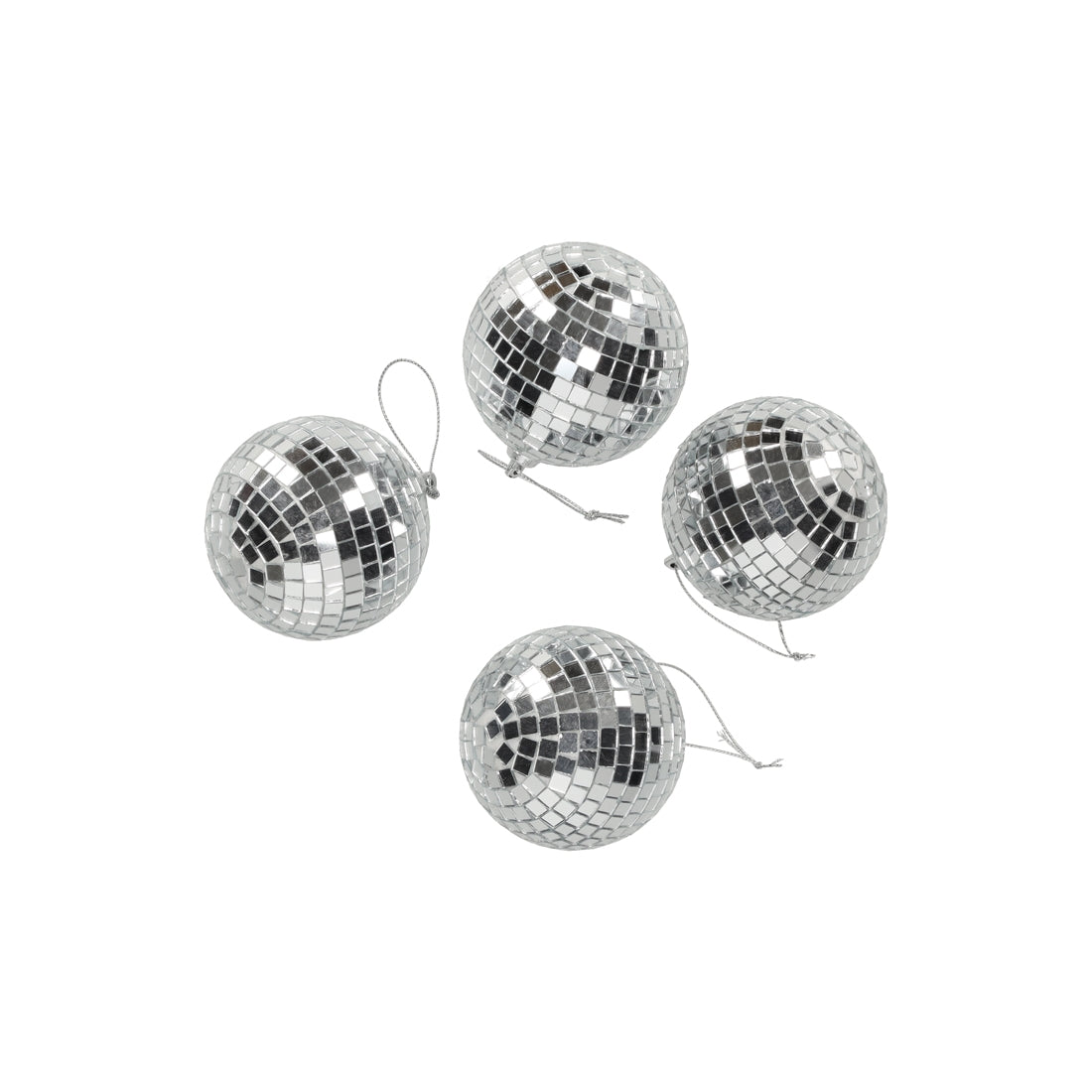 Discoballen Zilver, set van 4 van JENS Living, productfoto 2