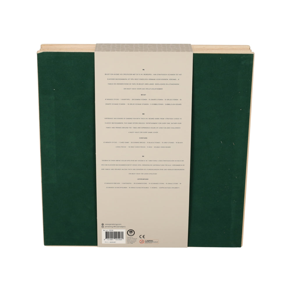 Houten 6-in-1 Spel van JENS Living, productfoto 9