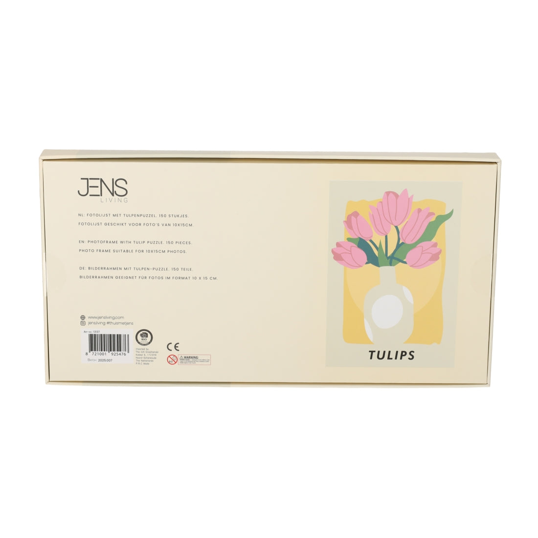 Fotolijst met Puzzel Tulp van JENS Living, productfoto 8