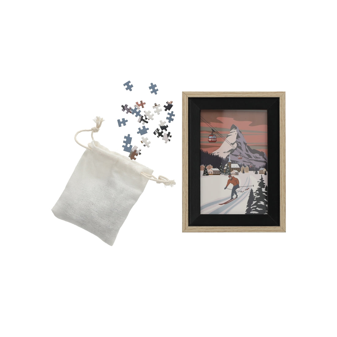 Fotolijst met Puzzel Winter van JENS Living, productfoto 3