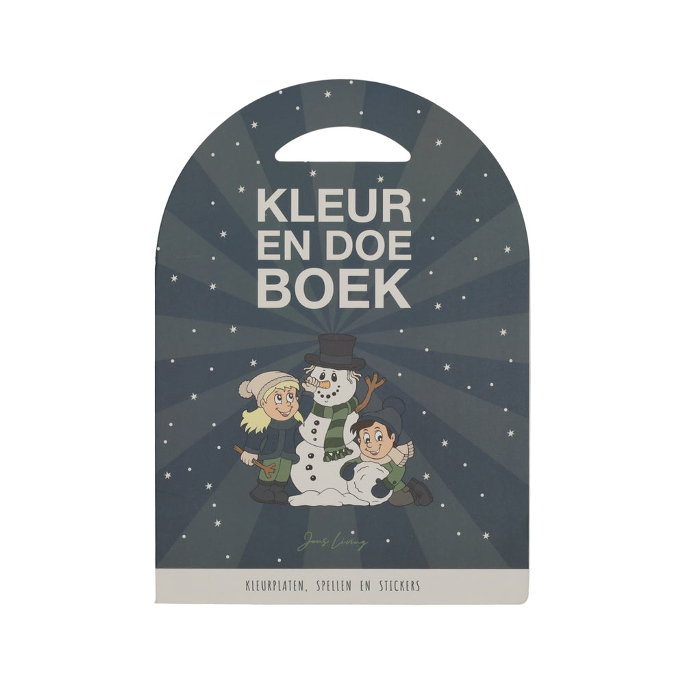 Kleur en Doe Boek Winter van JENS Living