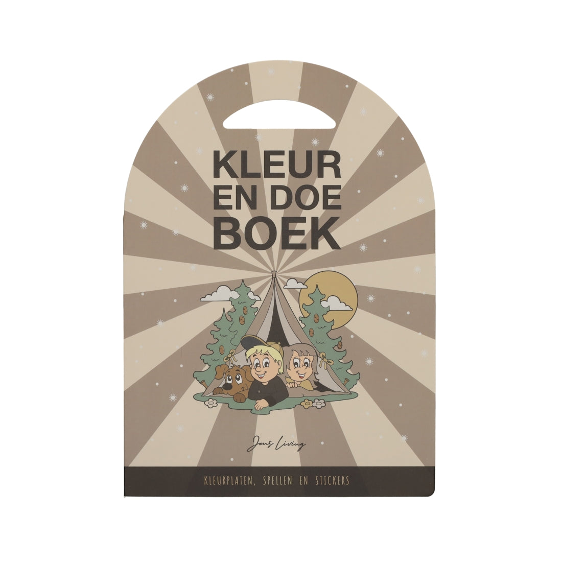 Kleur en Doe Boek Op Reis van JENS Living