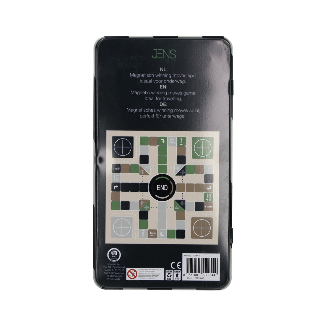 Magneet Reisspel Winning Moves van JENS Living, productfoto 3