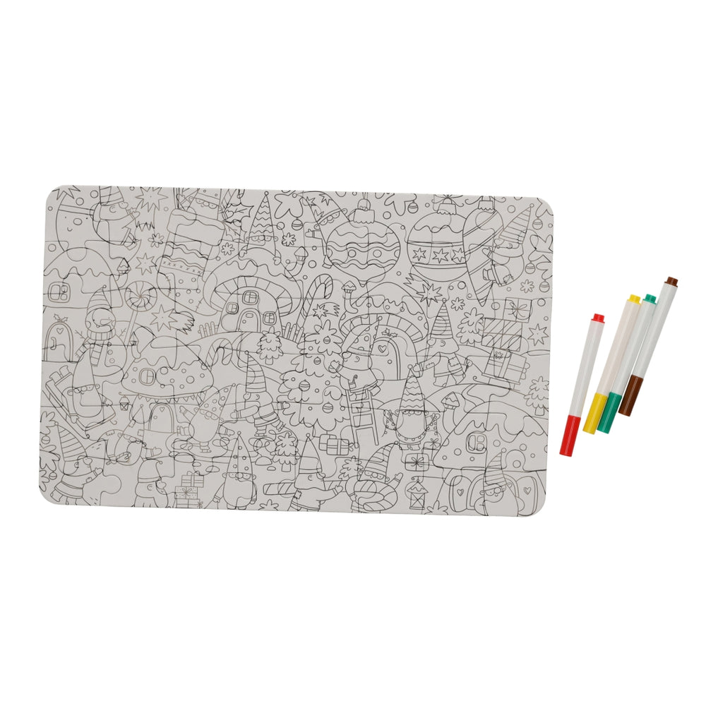 Kleurplaat Puzzel Winter van JENS Living