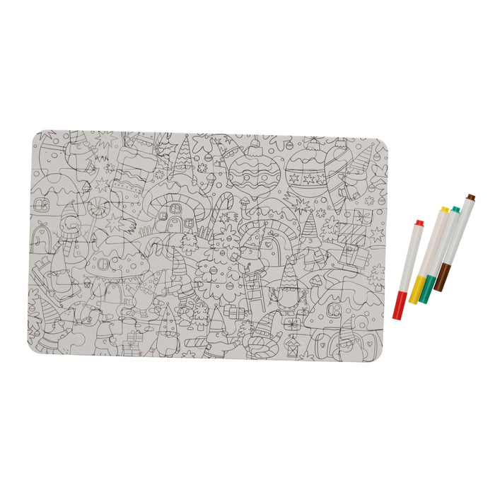 Kleurplaat Puzzel Winter – JENS Living