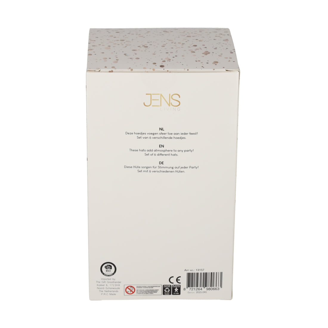 Feesthoedjes, set van 6 van JENS Living, productfoto 4