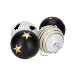 Kerstballen Print, set van 4 van JENS Living