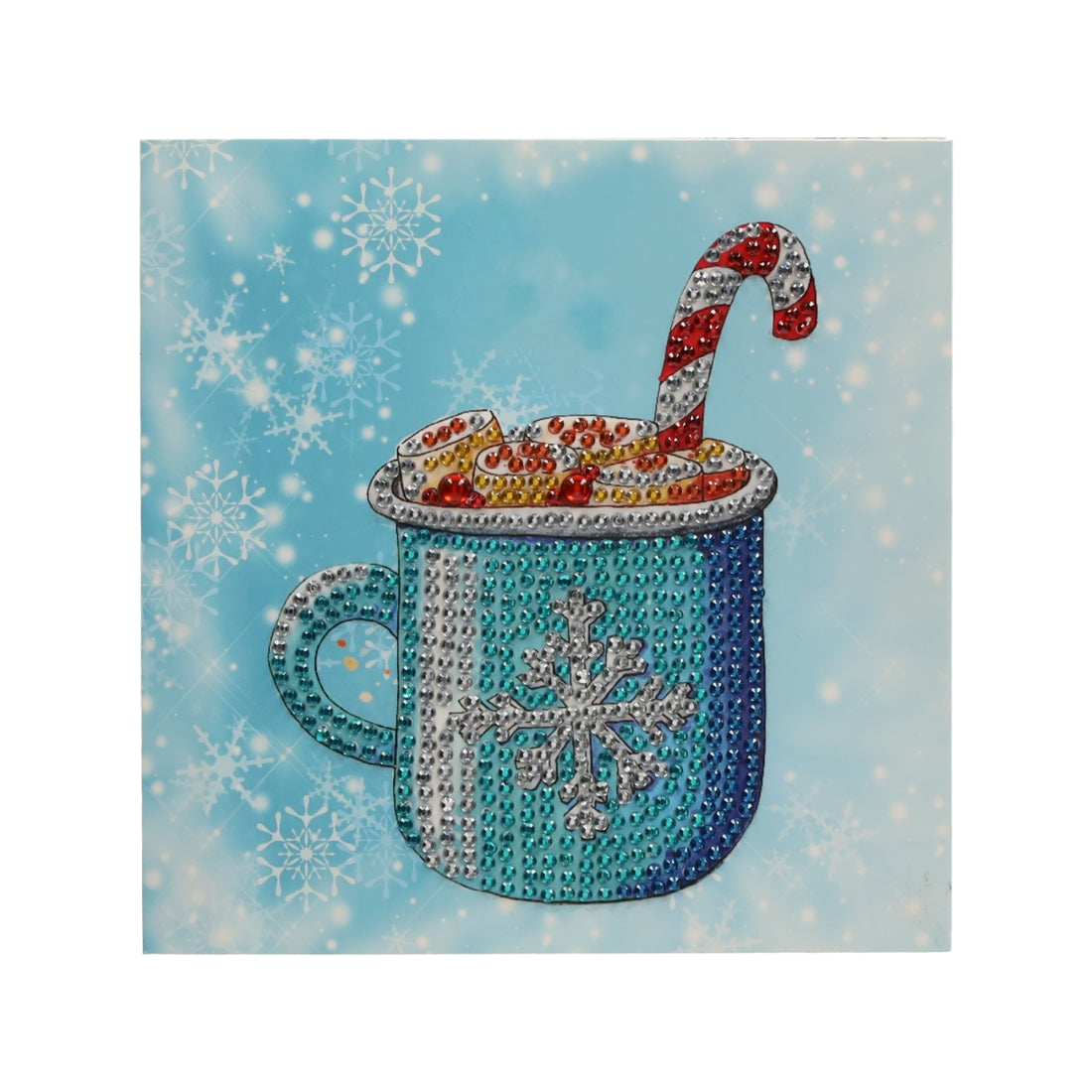 Diamond Painting Winterkaarten, set van 4 van JENS Living, productfoto 4