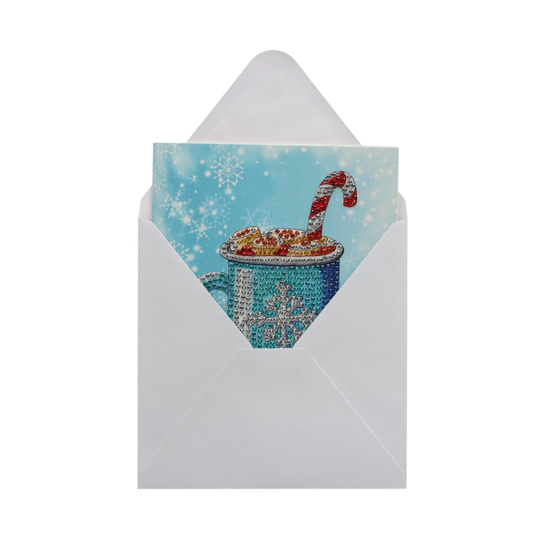 Diamond Painting Winterkaarten, set van 4 van JENS Living, productfoto 5