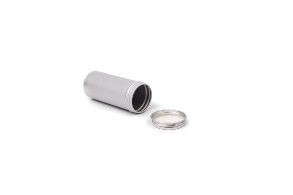 DRA 38.102 Aluminium pot 135 ml – ronde verpakking met schroefdeksel
