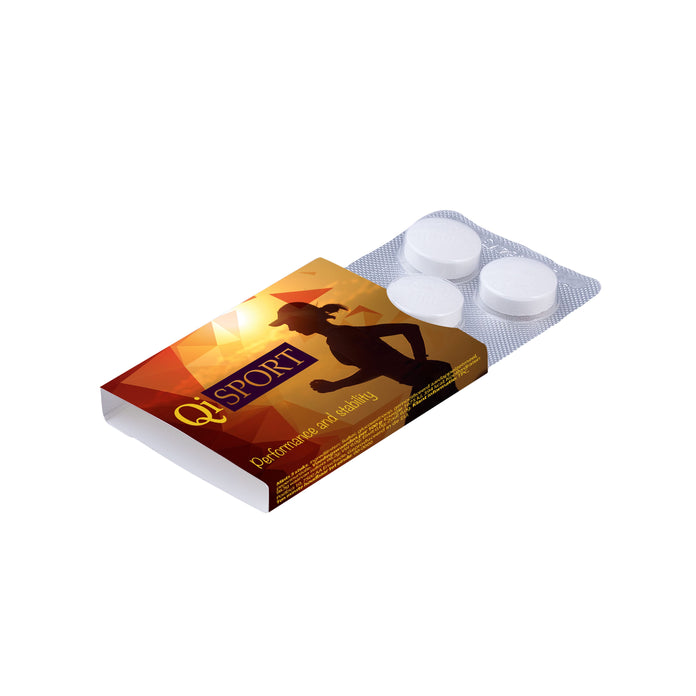 Blister met vijf Compli'mints pepermuntjes in een full colour bedrukte sleeve