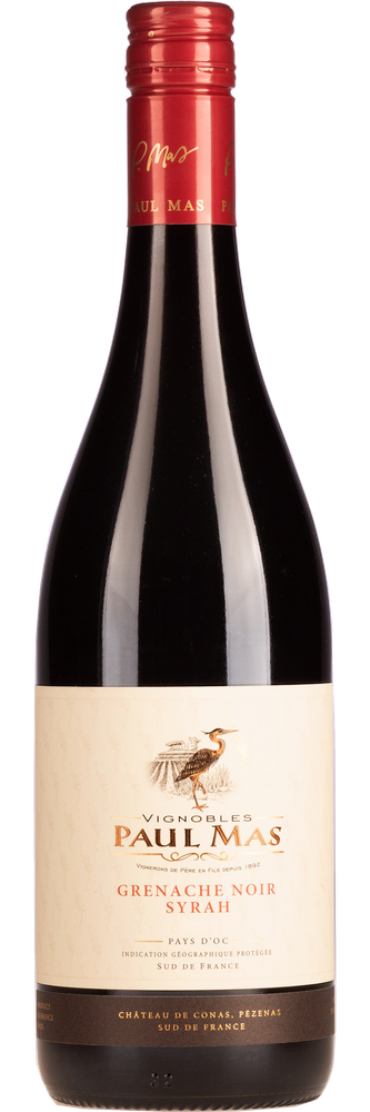 Paul Mas Grenache Noir / Syrah IGP, fles