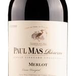 Paul Mas Reserve Merlot, fles