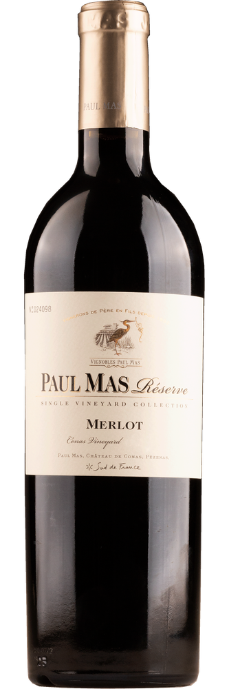 Paul Mas Reserve Merlot, fles