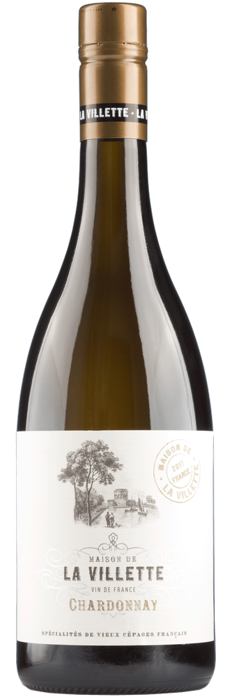 La Villette Chardonnay VdF, fles