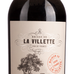 La Villette Merlot VdF, fles