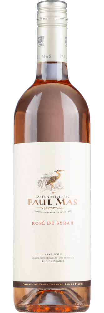Paul Mas Rosé de Syrah, fles