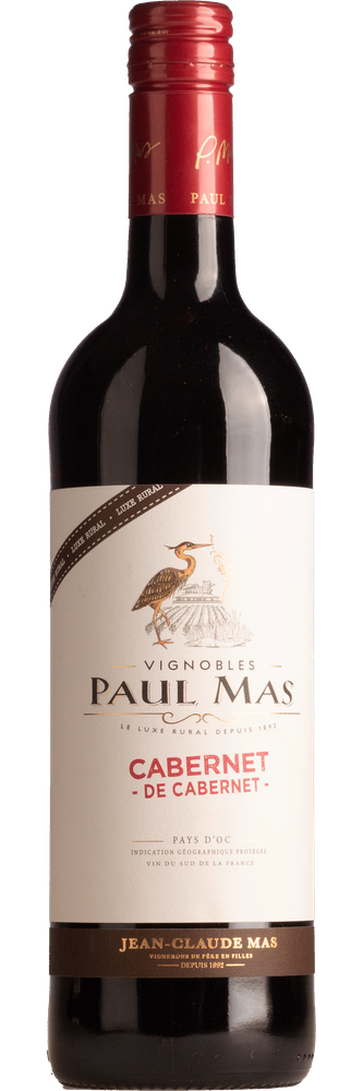 Paul Mas Cabernet de Cabernet, fles