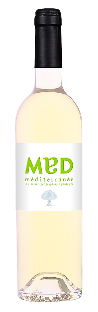 MED Blanc IGP Mediterranee, fles