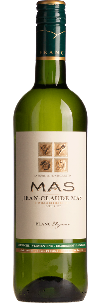 Jean-Claude Mas Blanc IGP, fles