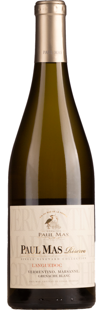 Dom. Paul Mas AOP Languedoc Blanc Reserve, fles
