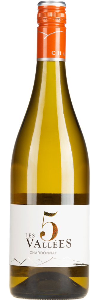 Les 5 Vallees Chardonnay VdF, fles