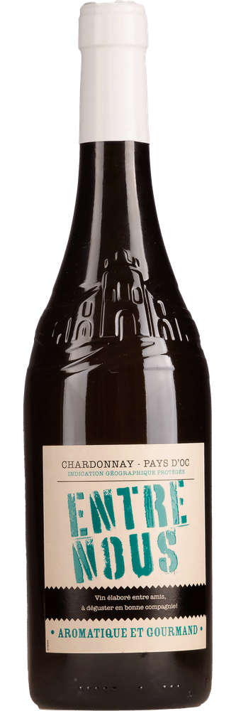 Entre Nous Pays d'Oc Chardonnay, fles