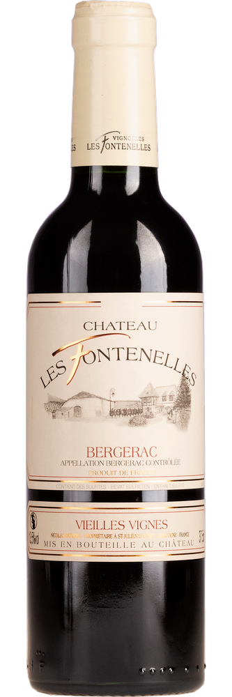 Chat. Les Fontenelles Bergerac Rouge 0.375l, fles