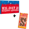 Tony's Chocolonely letterreep S melk karamel zeezout in cadeaudoos