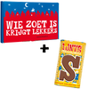 Tony's Chocolonely letterreep S melk pepernoot in cadeaudoos