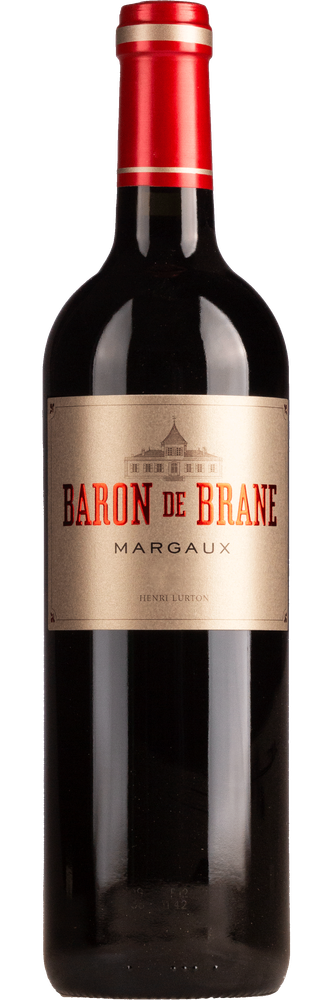 Baron de Brane Cantenac Margaux, fles