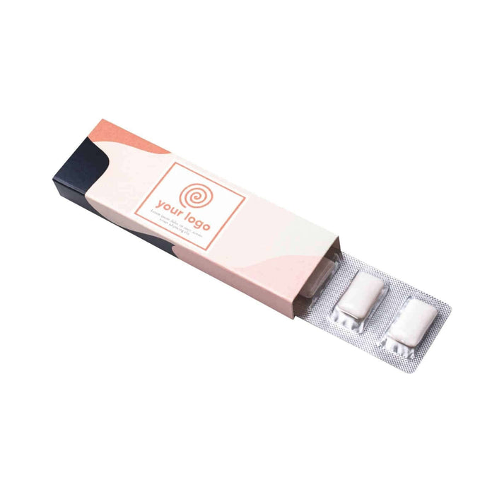 Chewing Gum Blister 10 stuks suikervrij - productafbeelding 1