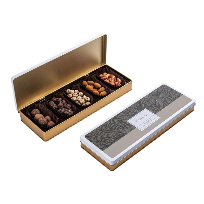 Premium Delicacies in Tin in Eigen Verpakking