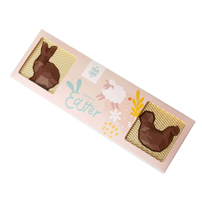 Chocolade Paasfiguren Set – Feestelijke Easter Farm Chocolade