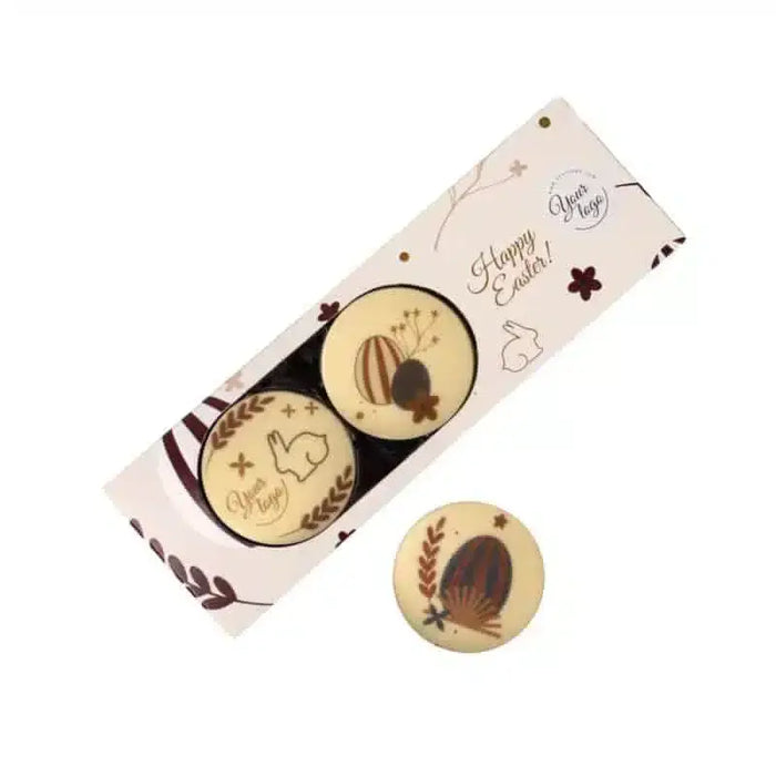 Set Chocolade Medaillons Choco Font Print – Gepersonaliseerde Chocolademedaillons