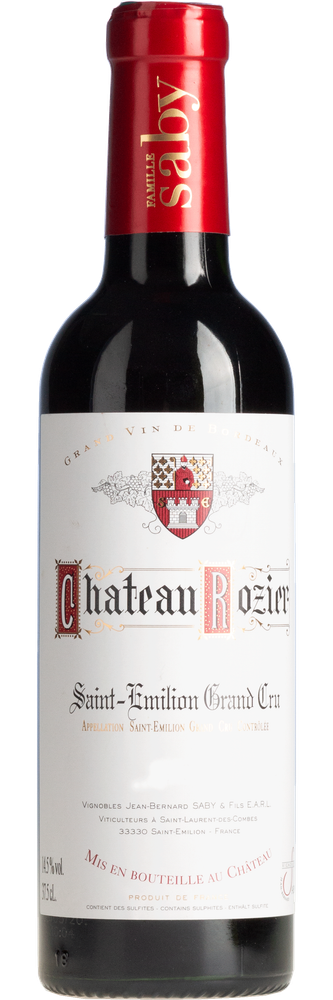 Ch. Rozier Saint Emilion Grand Cru 0.375, fles