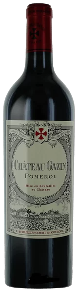 Chat. Gazin Pomerol, fles