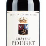 Chat Pouget Margaux Grand Cru Classe, fles