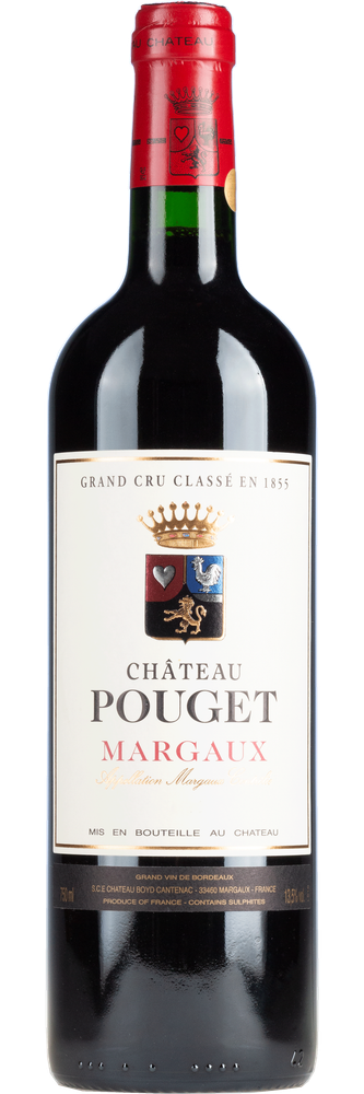 Chat Pouget Margaux Grand Cru Classe, fles