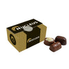 Bedrukte ballotin met twaalf Belgische bonbons
