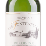 Chat. Les Fontenelles Bergerac Blanc Sec 0.375l, fles